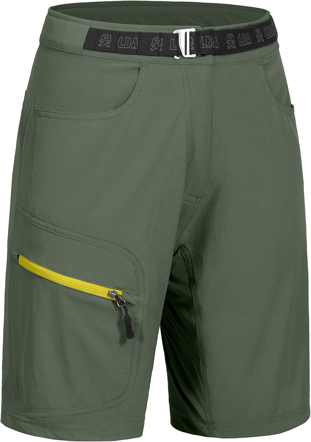 Little Donkey Andy Women's Quick Dry Lightweight Bermuda Golf Cargo Shorts Stretch Business Travel Hiking Shorts