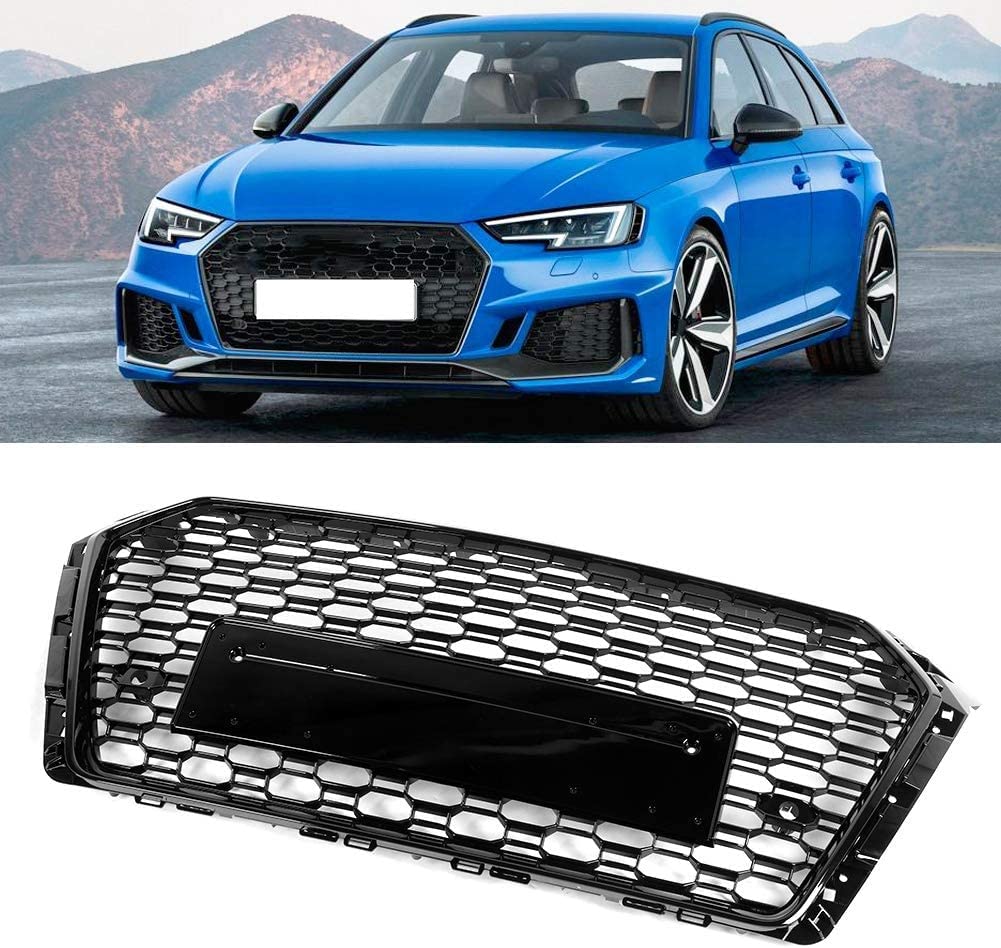 Auto Griglie Anteriori e Griglie Radiatori per AUDI A4/S4 B9 2017 2018 2019 | Griglia Radiatore Paraurti Anteriore Accessori