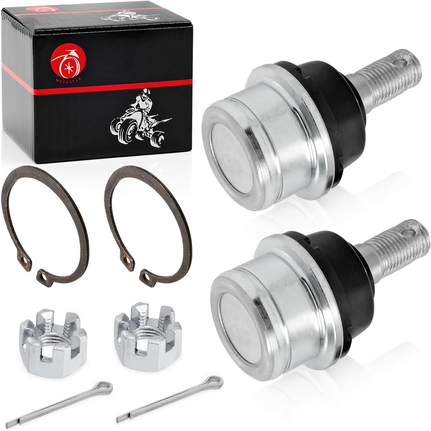 2pcs Ball Joint kit Compatible with YAMAHA Grizzly 350 400 450 Big Bear 400 Kodiak 450 400 Bruin 350 Rhino 450 660 700 37S-23549-01