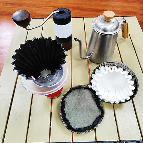 Miniatura 3 de Soporte de filtro de café, cesta de almacenamiento de filtro de café con tapa, bolsa de almacenamiento de filtro de café, bolsa de almacenamiento de