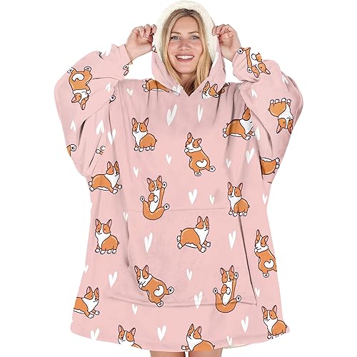 Warmstorey Wearable Blanket Hoodie For Mom Wife Best Ever Hoodie