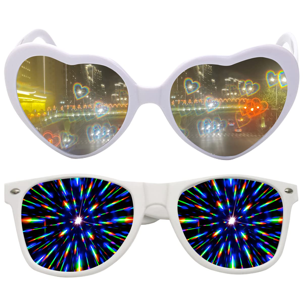 Gafas De Sol En Forma De Corazón Pack De Unidades Color Rojo,  Plástico Para Fiestas Y Disfraces