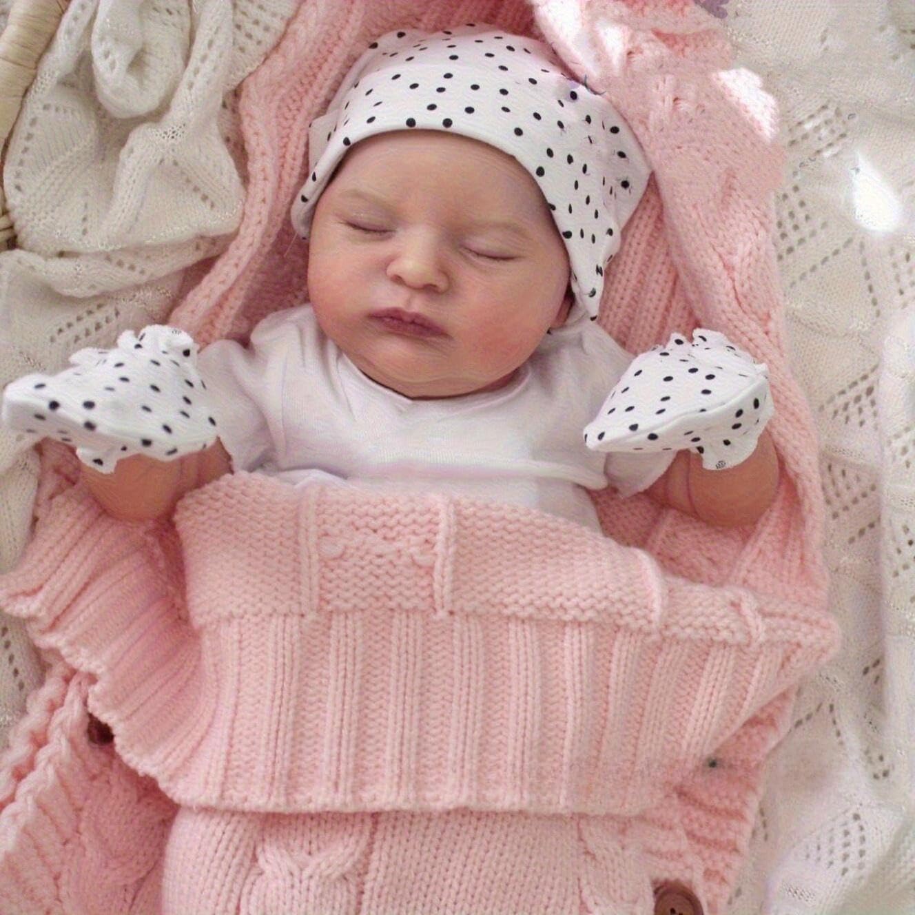 Reborn Baby 55cm 22inch Lifelike Girl Doll Toy Full Vinyl Body Princess Toddler Newborn Baby Birthday Gift