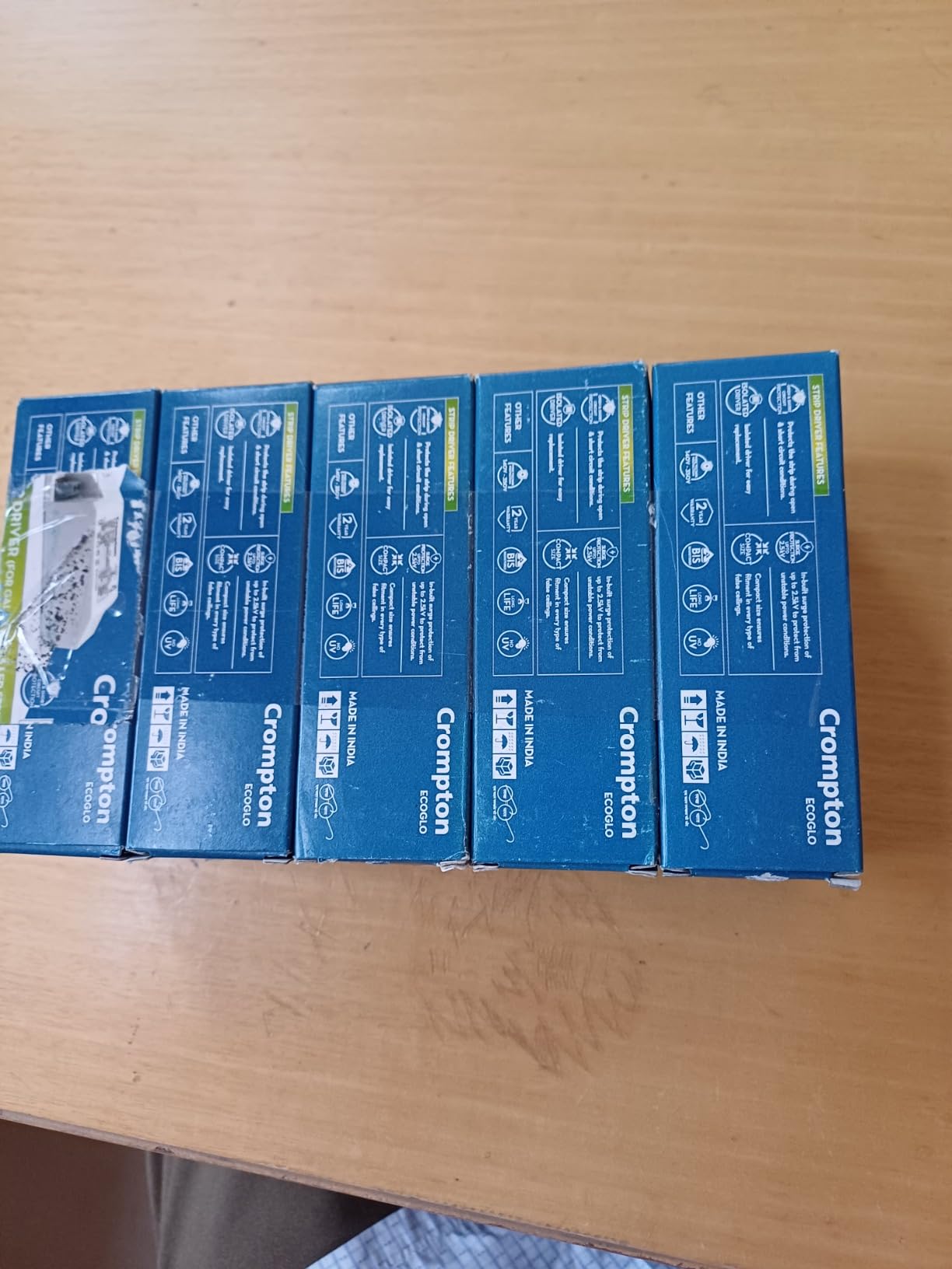 Crompton 24W 2A LED Strip Light Driver (Pack of 2) : Amazon.in: Home ...