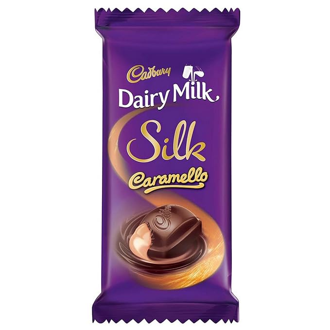 Cadbury Dairy Milk Silk Caramello Chocolate Bar, 60g Amazon.in