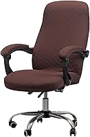Vista 26 de Melaluxe Funda para silla de oficina con fundas para reposabrazos, funda elástica universal para silla de escritorio, fundas para silla