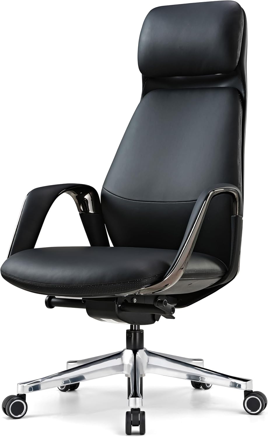 EUREKA ERGONOMIC Sedia Ufficio,Sedia da Ufficio in Vera Pelle, Sedia ...