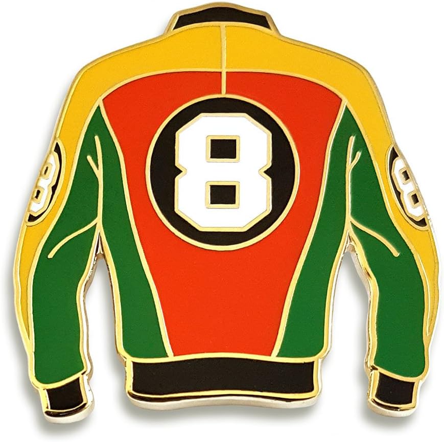 Pinsanity8 Ball Jacket Enamel Lapel Pin