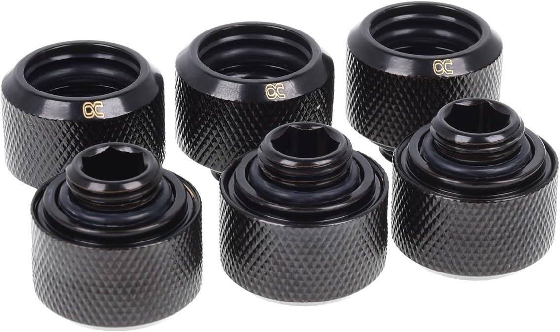 Alphacool Eiszapfen G1/4 HardTube Compression Fitting for Plexi