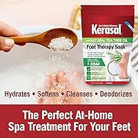 Vista 7 de Kerasal Remojo Terapéutico para Pies, Remojo para Pies para Pies Doloridos, Cansados y Secos, 2 libras