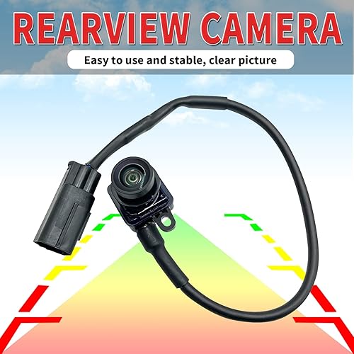 Miniatura 5 de Cámara de retrovisión trasera compatible con Dodge Durango 2011-2013 Jeep Grand Cherokee 2011-2013 Reverse Park Assist Backup Camera Reemplaza