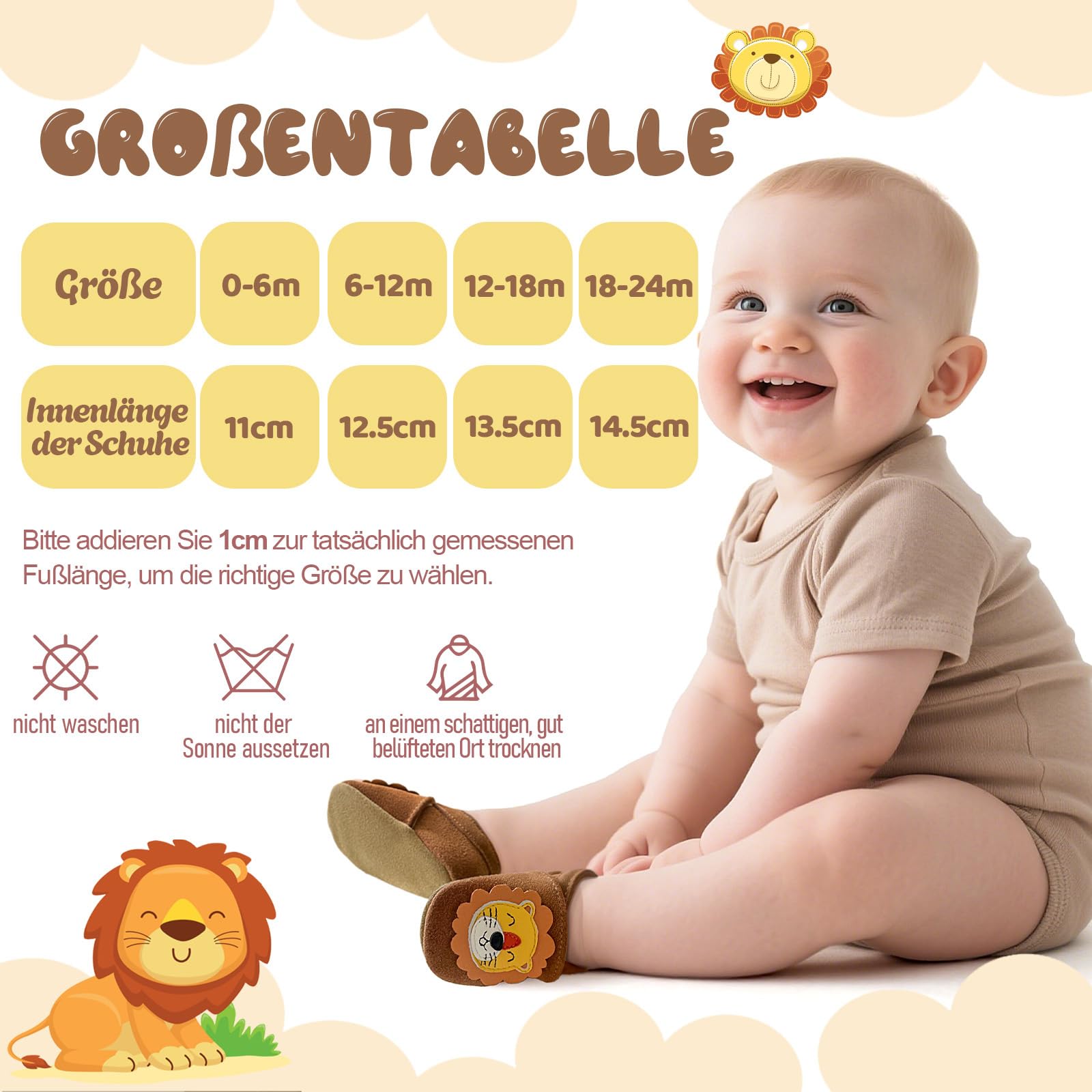 Chaussures pour bébé - Antidérapantes - En cuir souple - Respirantes - Avec élastique - Pour la maison, la crèche