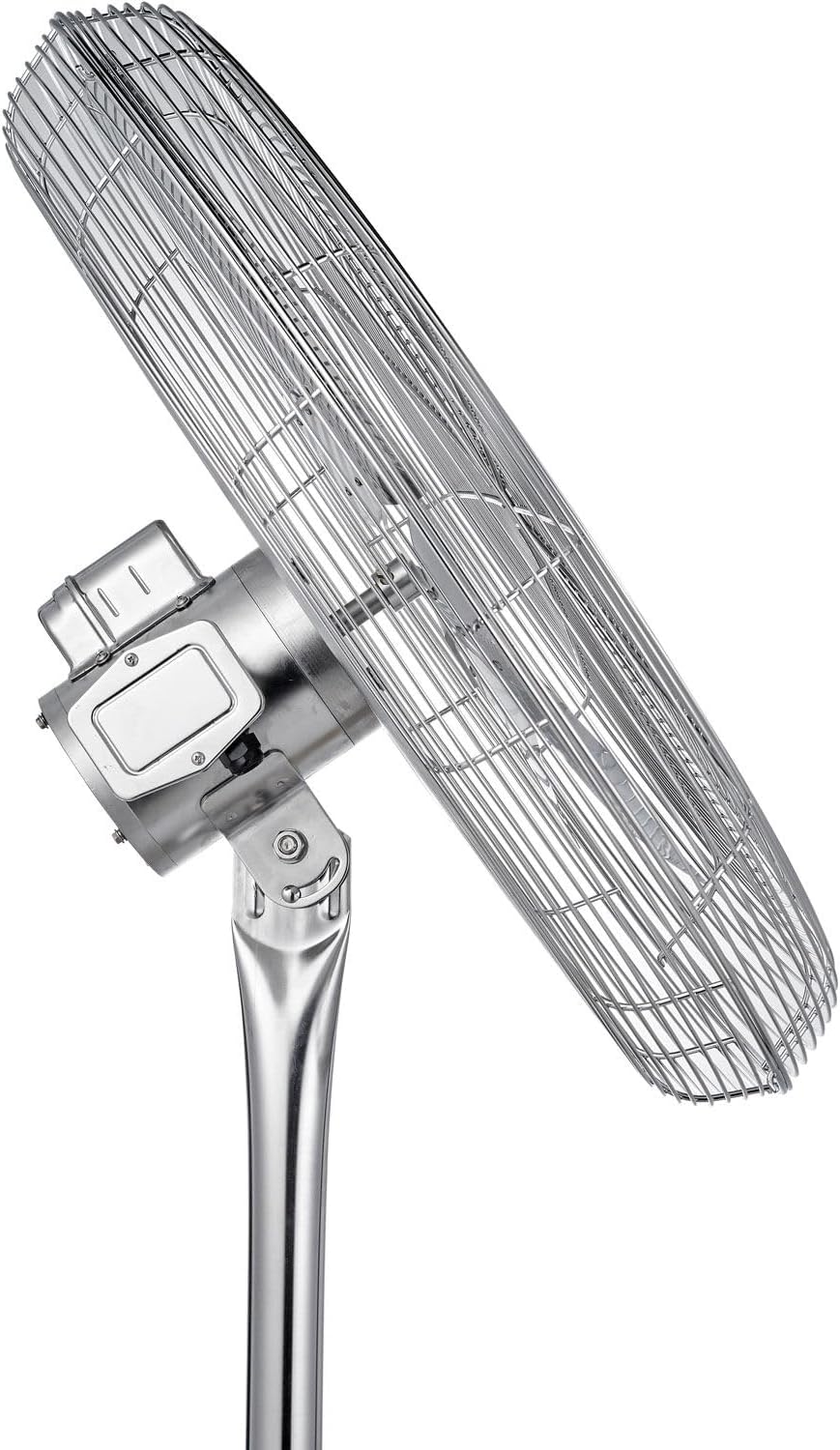 Global Industrial 30" Washdown Rated Stainless Steel Pedestal Fan, 9600 CFM, 1/3 HP