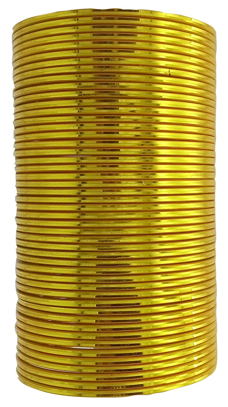 See full amazon price history chart for The Golden Cascade Yellow Glossy Plain Bangles | Metal Bangles for Women | Shining Chudi for Girls | Bangle Set for Ladies (Pack of 24) (Yellow, Extra Large 2-10) The Golden Cascade Yellow Glossy Plain Bangles | Metal Bangles for Women | Shining Chudi for Girls | Bangle Set for Ladies (Pack of 24) (Yellow, Extra Large 2-10) (B0C1CMLBNQ) Amazon Price History, Amazon Price Tracker
