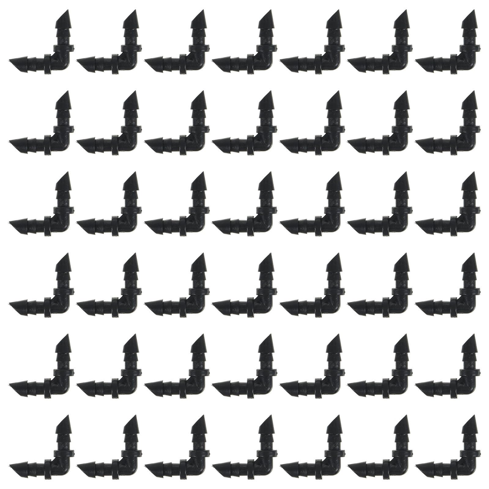 Conectores de codo de alta resistencia para mangueras agrícolas de goteo de 4/7 mm