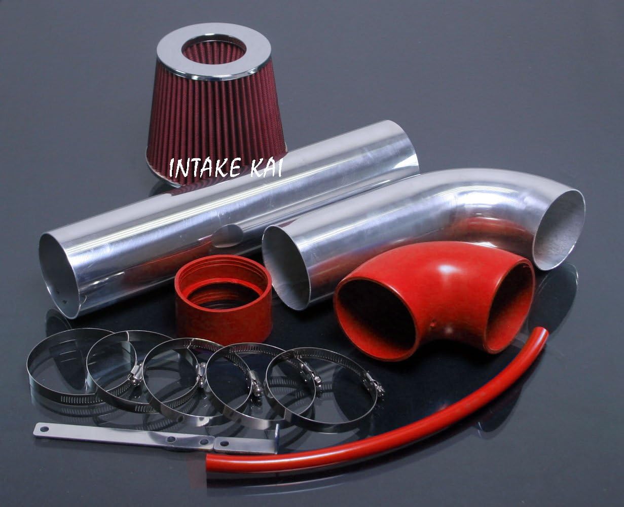 INTAKEKAI Performance Air Intake (Compatible with 2009-2014 Dodge RAM HEMI SLT SXT 1500 2500 3500 5.7 5.7L V8 MODELS) (BLACK)