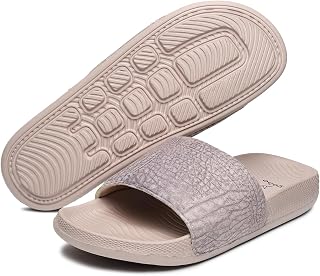 YOHO Women Sliders Plush, Soft,Textured and Lightweight Flipflop Footwear for Woman, Home Wear Chappal for Ladies Price In India