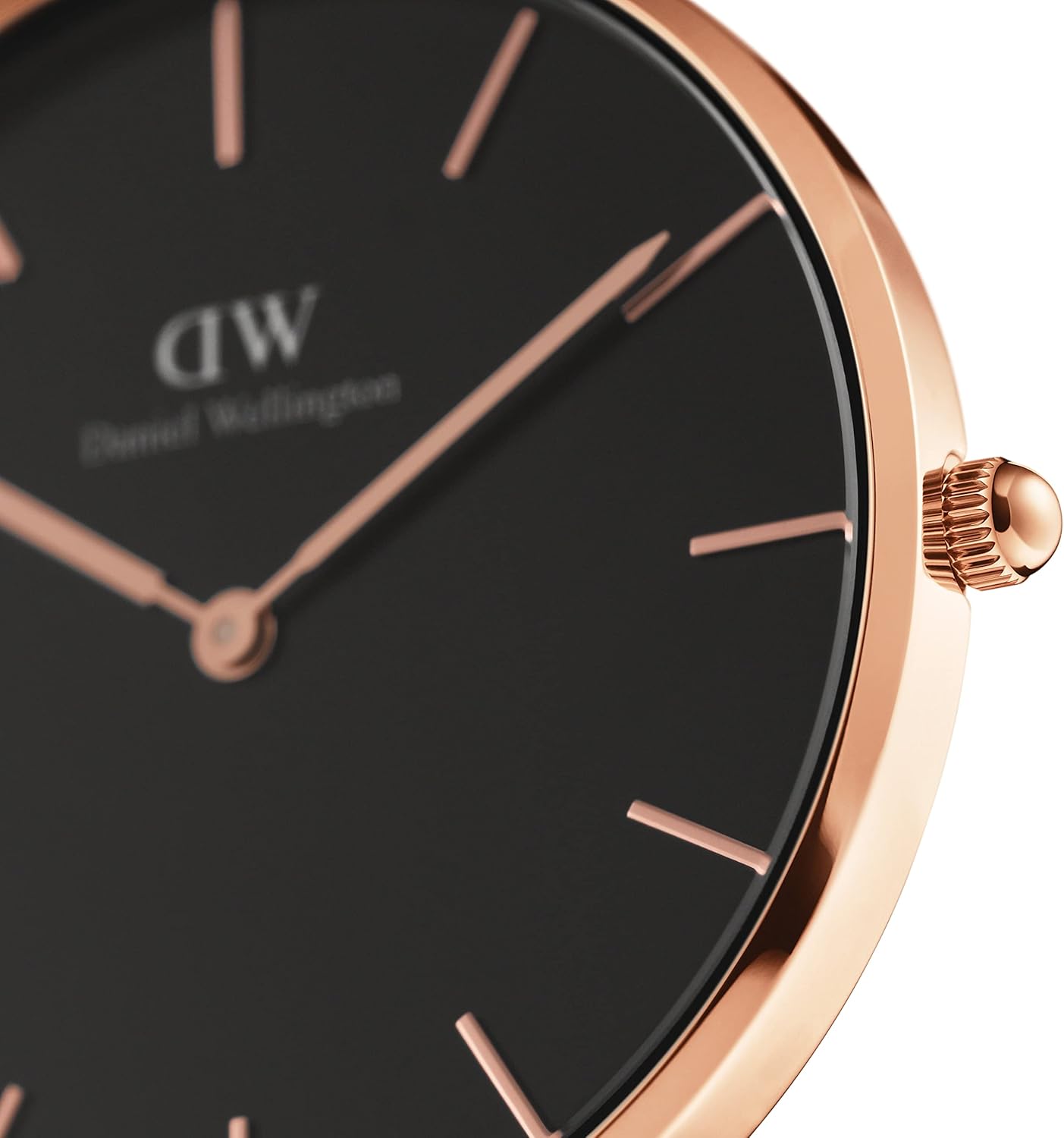 daniel wellington black mesh strap