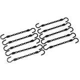 Space Saving Hanger  Closet Space Savers and Hanger Organizer - Vertical or Horizontal Multi Hanger for Shirts, Pants, Coats by Lavish Home (10 Pack)