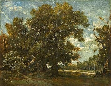Posterazzi PDX50515SMALL The Oak Tree Theodore Rousseau Poster Print, 24 x 18, Multicolor