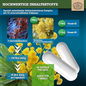 Probiotika - Darmbakterien Probiotika -Multi-Komplex Stark- DE SCHEUNENGUT®