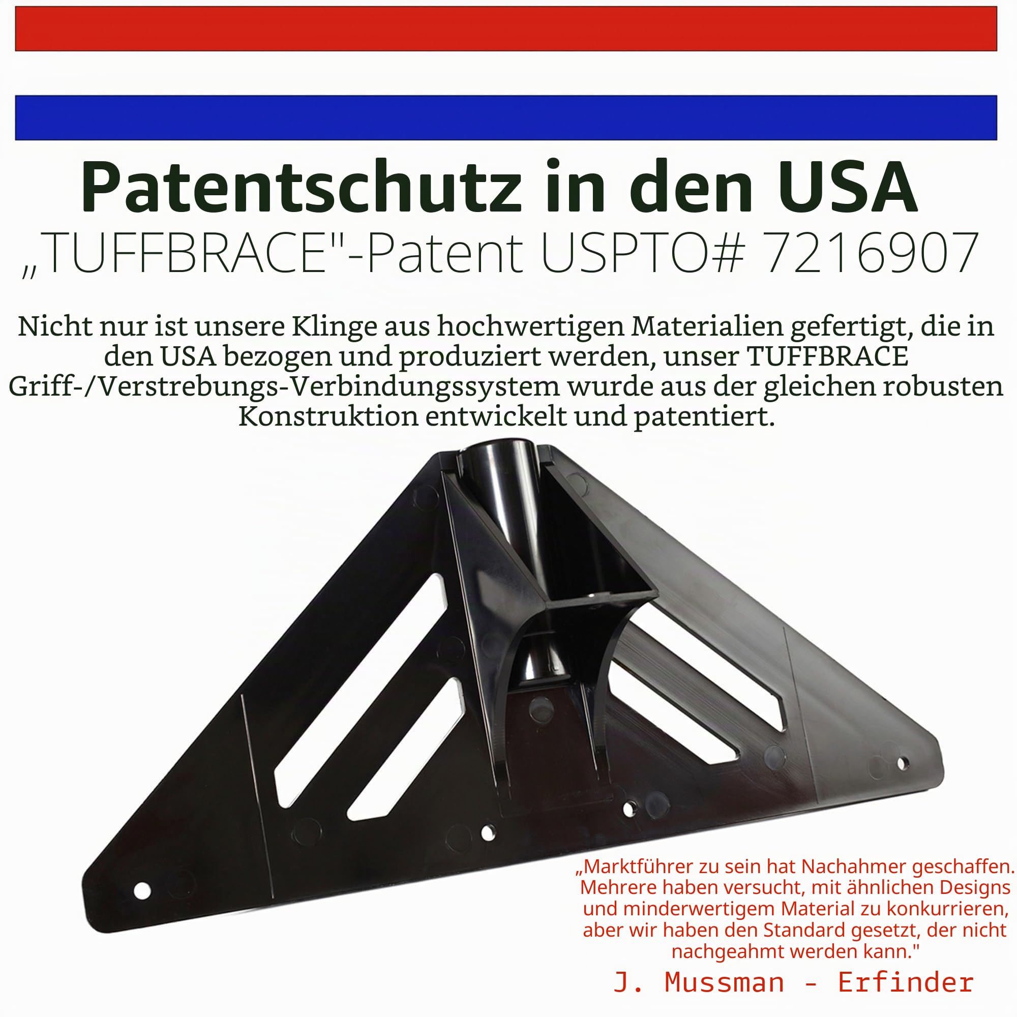 The Snowplow Original Schneeschieber 121,9 cm