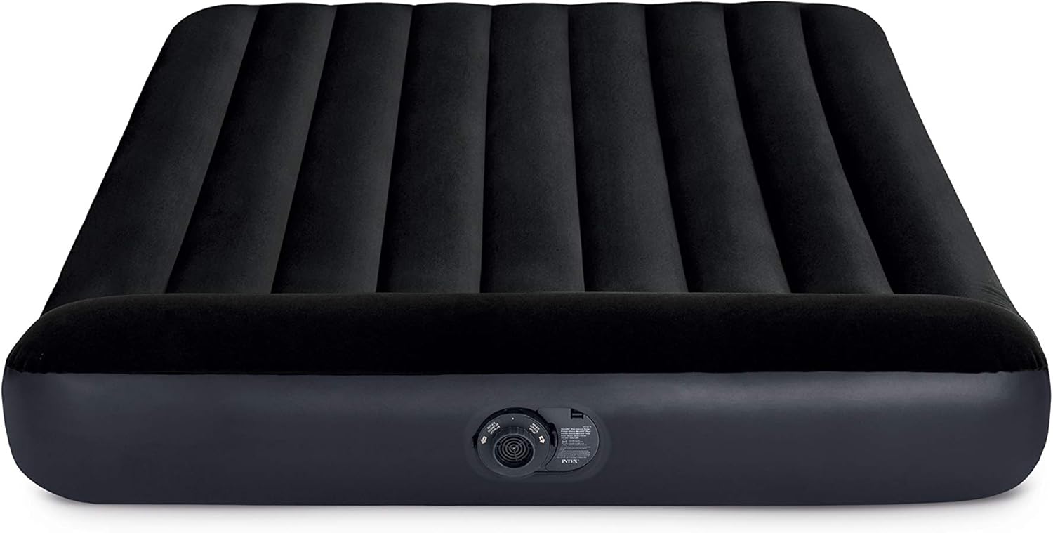 Intex Dura Beam Standard Pillow Rest Classic Airbed with Internal Pump, Queen : Home & Kitchen