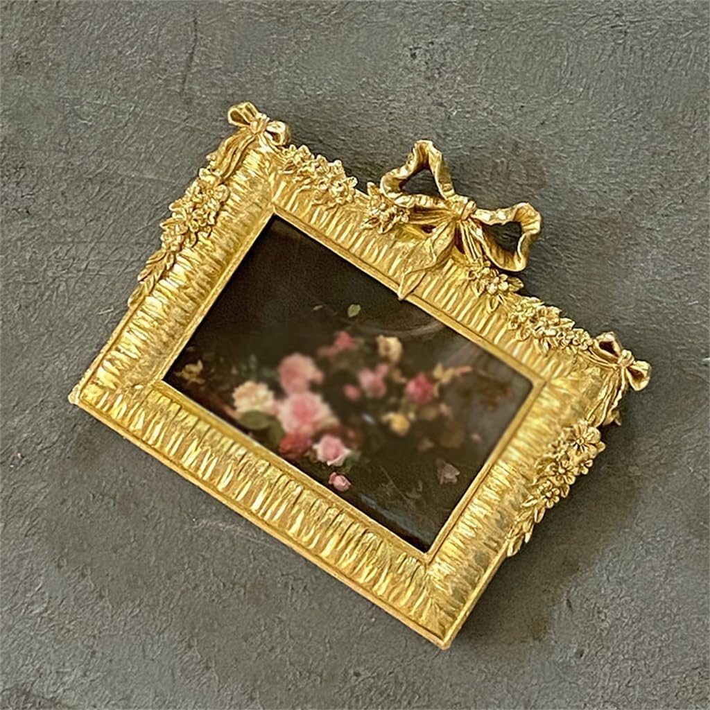 Carved Resin Relief Photo Frame Decoration Home Setting Porch Bedroom Living Room