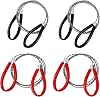 Stainless Steel Cable Saw, 4 PCS Mini Camping Saws Emergency Hand Pocket Survival String Rope Wire Saws Metal PVC Cable Cutting Saw for Home Hiking Hunting Camping, 27.56 Inch