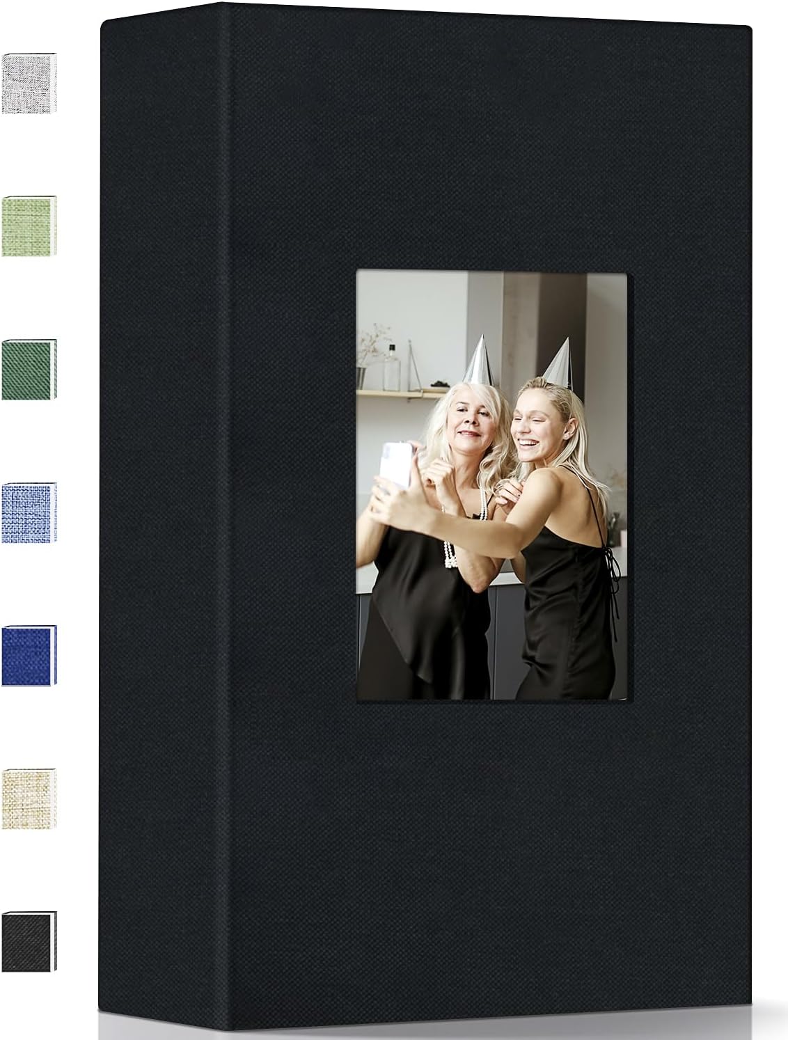 Popotop Photo Album 4x6-300 Photos Linen Cover Photo Books with 300 Horizonta...