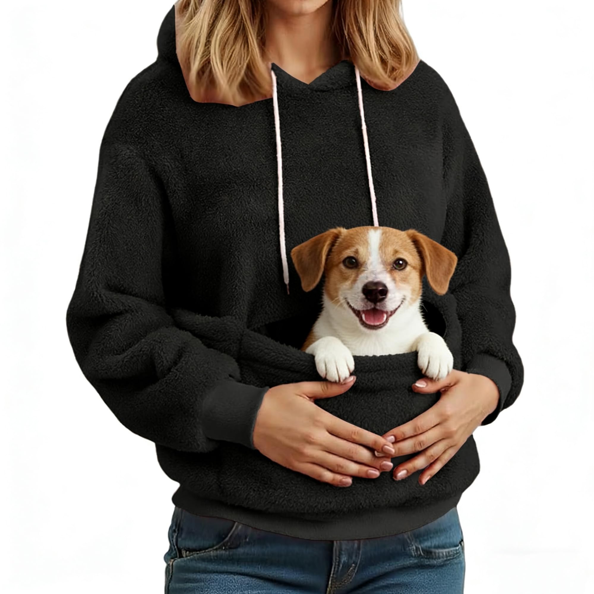 Sweat à capuche de transport pour animaux de compagnie pour calmer le chiot