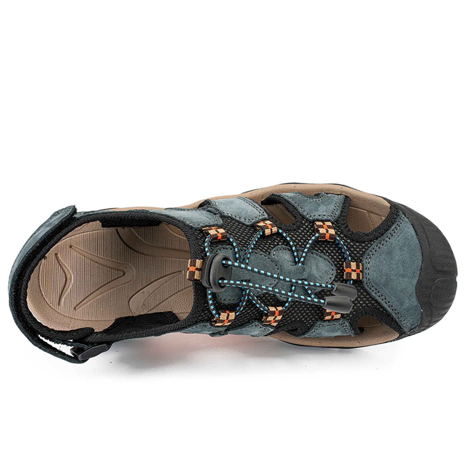 Sandalias Hombre Casual,Sandalias CóModas Para Hombre Con Cierre De Velcro Para Uso Casual Y Diario En Primavera Y Verano. Sandalias Ligeras Y FáCiles De Usar Para Relajarse.