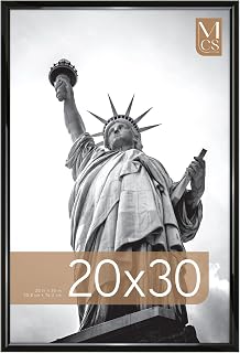 MCS Trendsetter Poster Frame, 20x30, Black High-Gloss, 1-Pack