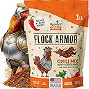 Roosty's Naturals Flock Armor - Chicken De-Wormer Powder - Chili Mix | XL 1LB Pouch | All-Natural Formula | US-Made Chicken Wormer - 16oz Bag
