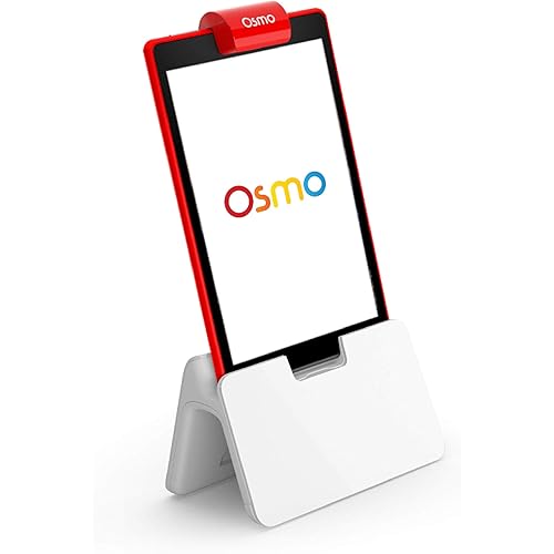Osmo - Base for Fire Tablet - Educational Learning Games for Boys & Girls-Physics, Drawing & more-STEM Toy Gifts for Kids-Ages 3 4 5 6 7 8 9 10 11 (Osmo Fire Tablet Base Included - Amazon Exclusive)