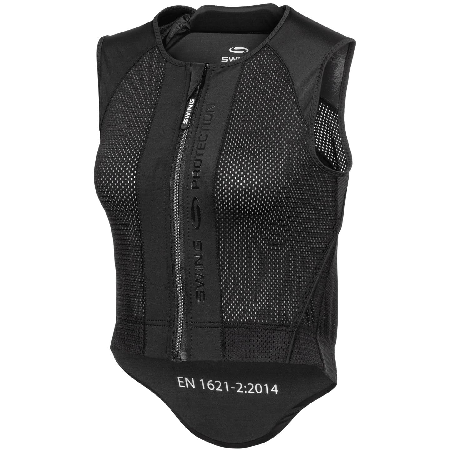 RL24 - Rückenprotektor P24 Flex Swing – Schwarz – Gr. M (Erwachsene) | Protektorenweste – Reiter Schutzweste – atmungsaktiv & leicht – automatische Weitenregulierung – Unisex Reitweste
