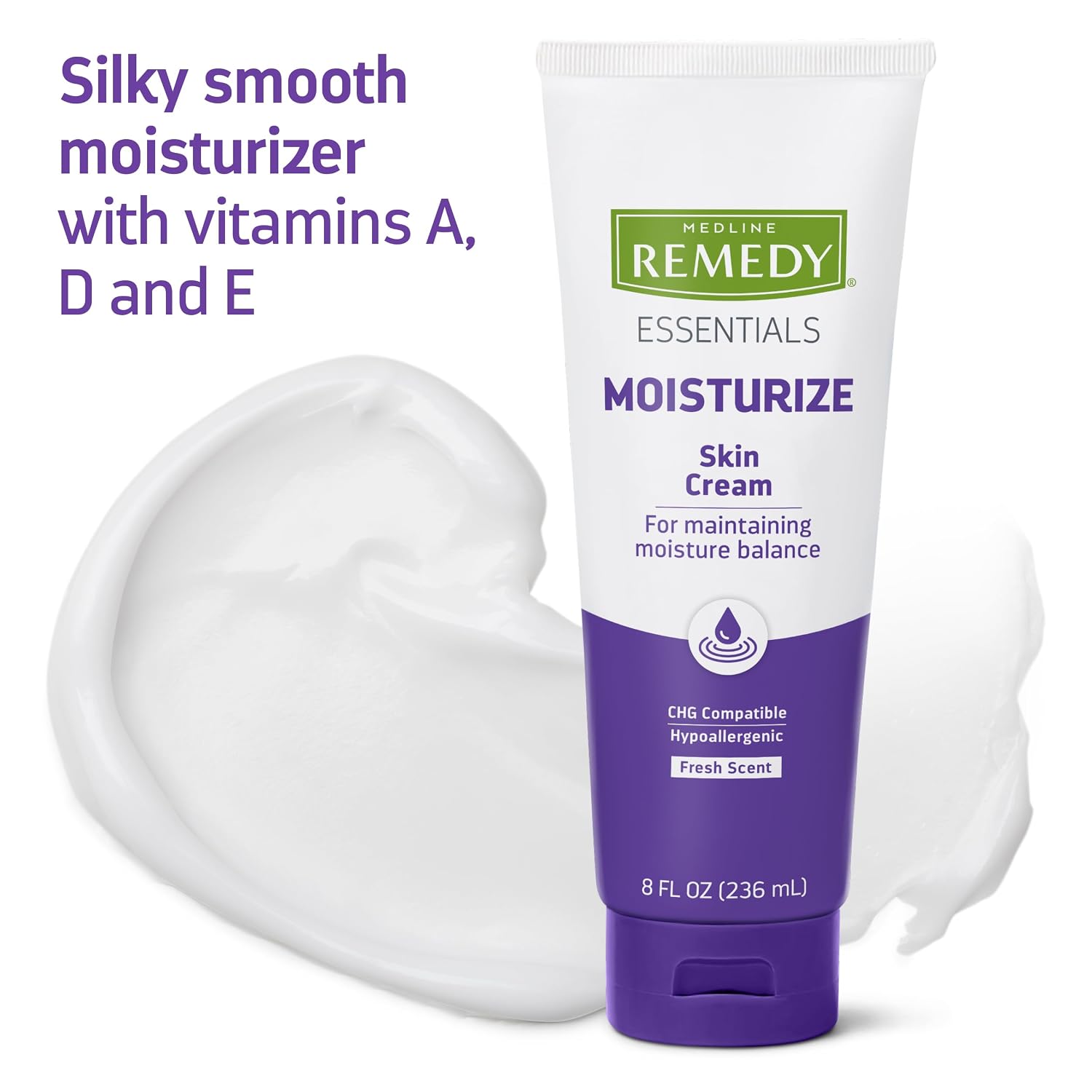 Medline - 95332 Soothe & Cool Skin Cream, with Aloe and Vitamin E, 8 oz Tube