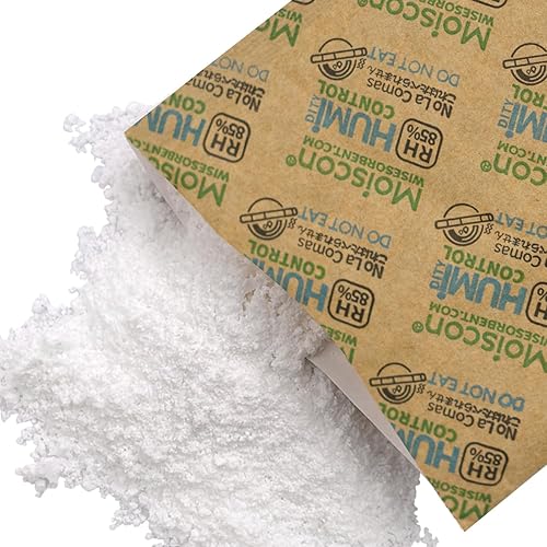 Miniatura 94 de Paquete de 30 paquetes de control de humedad bidireccional de 62% HR 0.28 oz para almacenar paquetes de control de humedad de 1 oz, tamaño 8 62%