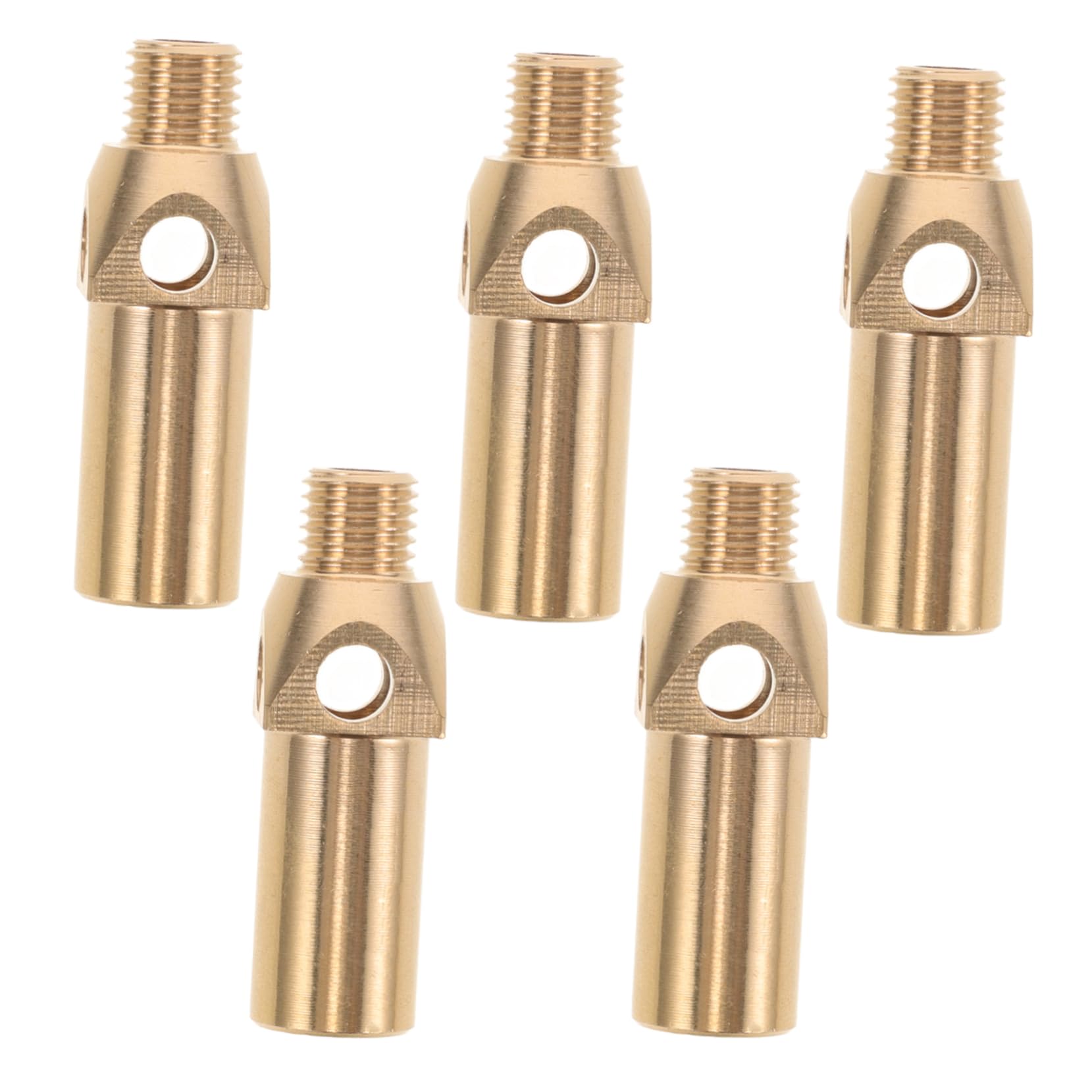 CIMAXIC Practical Gas Appliance Accessories 5pcs Brass Mining Nozzle Stove Parts Furnace Head Nozzle for Optimal Performance
