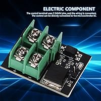 Vista 4 de MOSFET Módulo de interruptor DC 3.3-12V Control 5-36V Salida 22A Módulo de transistor de efecto de campo de alta corriente para control PWM