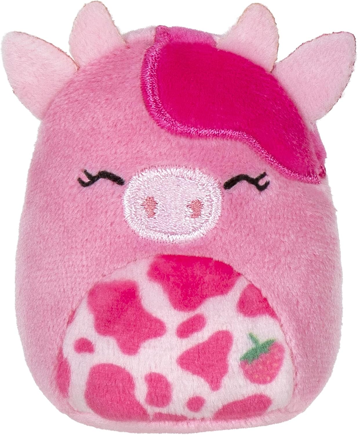 Squishville by Original Squishmallows Perfectly Pink Squad Plush - Six 2-Inch Squishmallows Plush Including Catrine, Della, Lorie, Kaitlyn, Calynda, and 1 Surprise - Toys for Kids