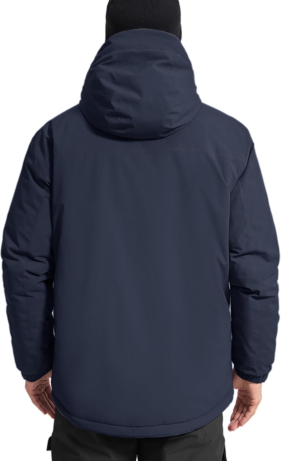 FREE SOLDIER Men's Waterproof Ski Snow Jacket Fleece Lined Warm Winter RainCoat Windbreaker Snowboarding Jacket with Hood - Image 2