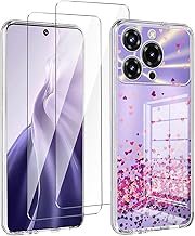 Case for Oukitel C69 Transparent Case + 2 Tempered Glass Screen Protectors, Soft Silicone Thermoplastic Polyurethane (TPU) - WM85