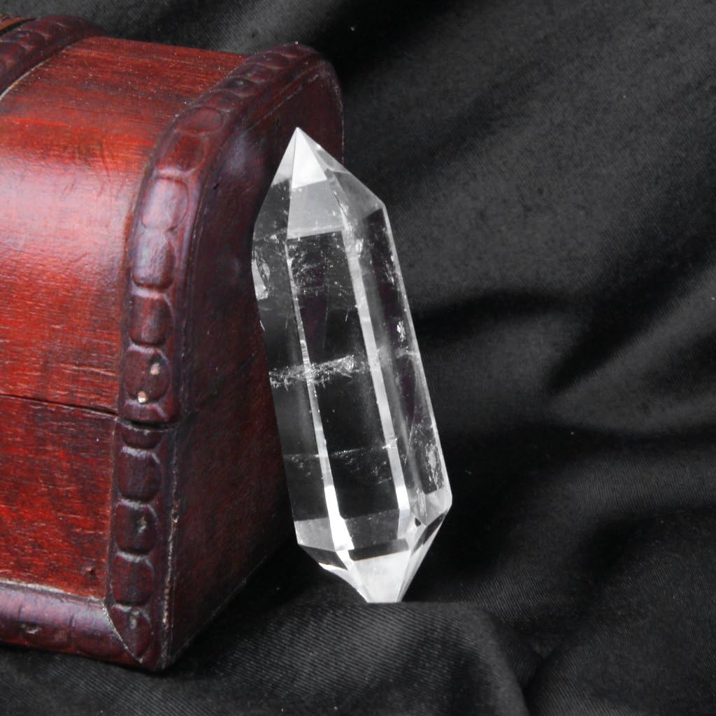 MagiDeal Quartz Crystal Double Point