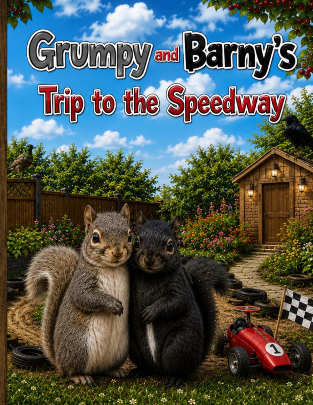 Grumpy and Barny's Trip to the Speedway: Round and Round we Go (The Patch Adventures)