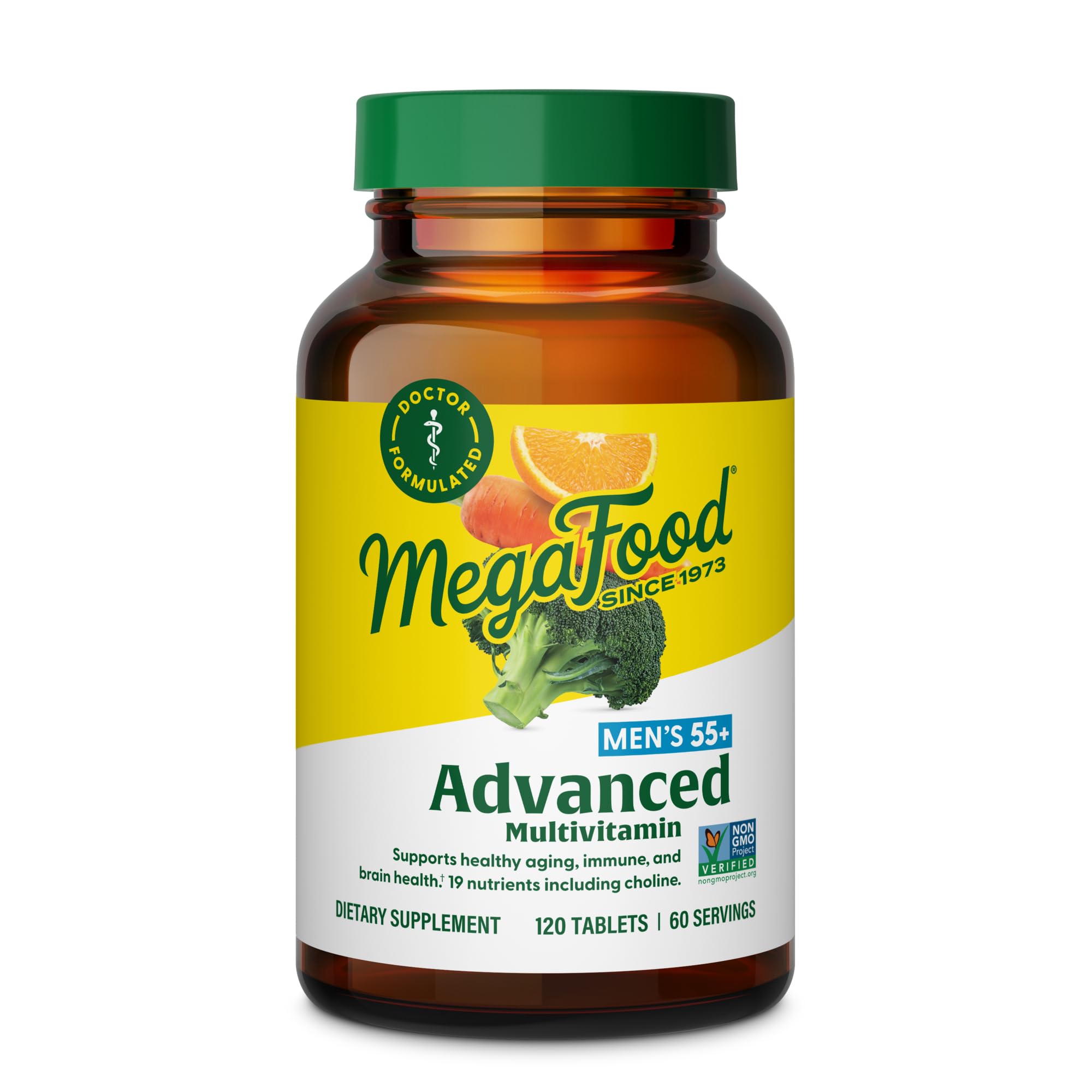 MegaFood Multi for Men 55+ 120 Tablet