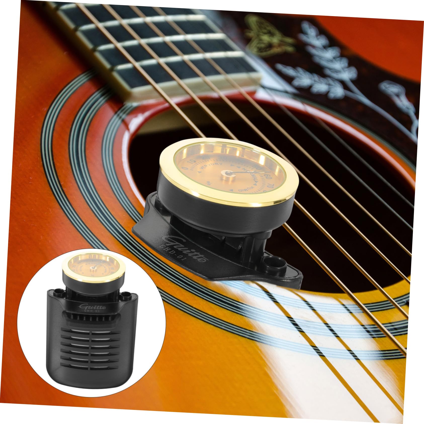 ifundom 2piezas Humidificador De Guitarra Automático Control De Humedad Humidificador Portátil Para Guitarras Acústicas Sistema De Hidratación Para Mantenimiento De Instrumentos