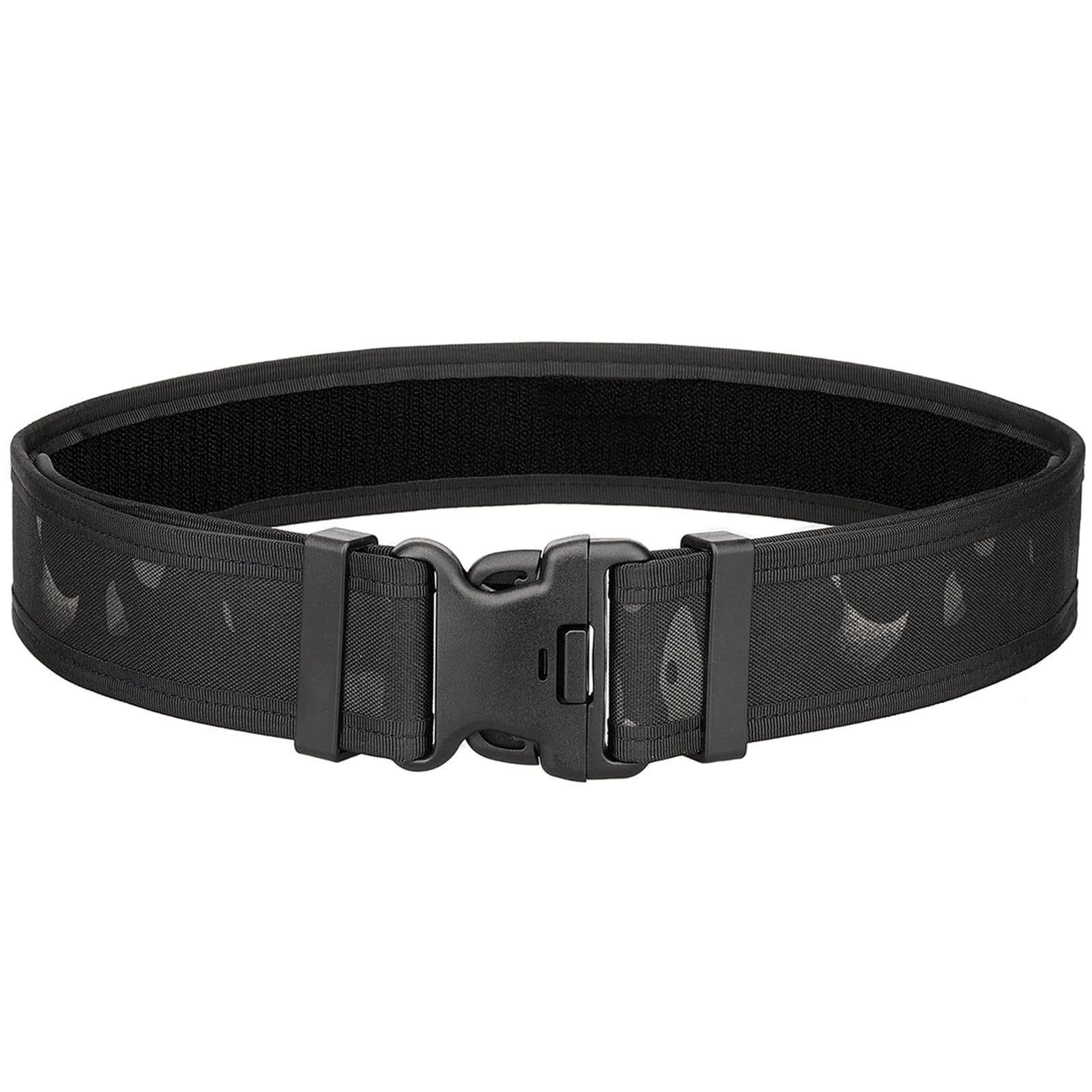 Nylon Stretch Belt, Elastic Belt Men, Tactical Belt for Men, Stretch Golf Belt, Hiking Rigger Webbing Work Belt with Heavy Duty Quick Release Buckle, Jeans Woven Elastic Belt