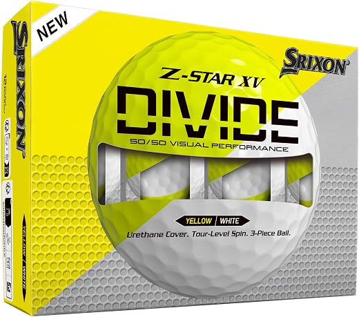 Srixon Z-Star XV Divide Golf Balls - Premium Performance