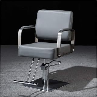 Beauty Shampoo Barbering Chair Hydraulic Chair, Salon Chair Barber Chair for Stations, Hydraulic Reclining Hair Styling Chair Salon Chair (Max Load Capacity 420 lbs) for Hair Stylist